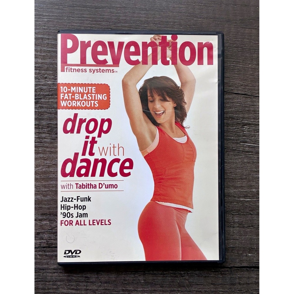Prevention Fitness Systems Drop It with Dance DVD Tabitha D'umo 2007 Y2K Cardio